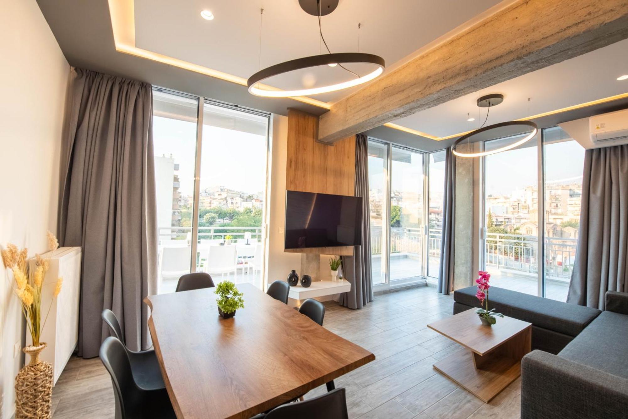 Skia Luxury Living Above The Walls Salonic Exterior foto