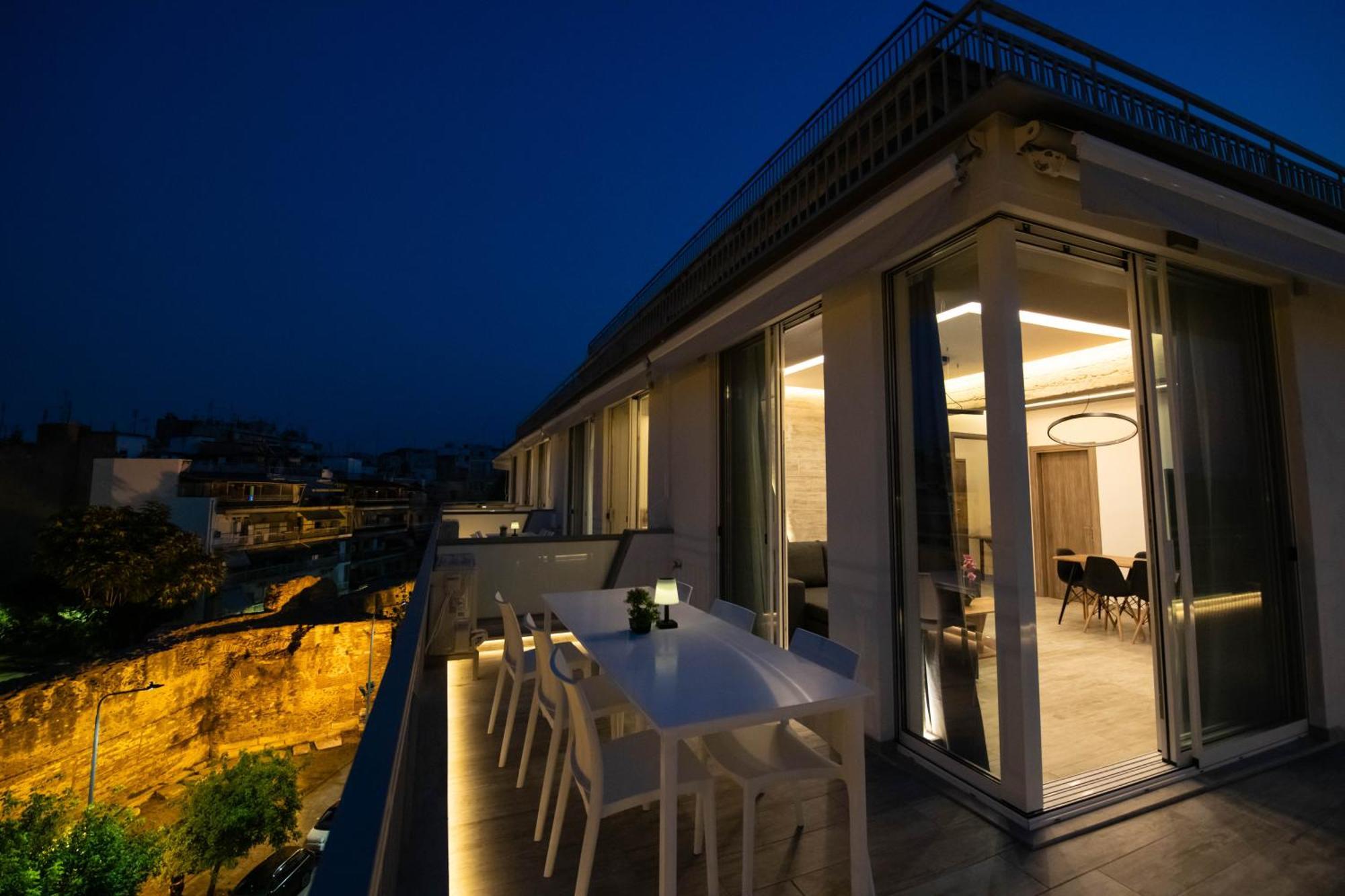 Skia Luxury Living Above The Walls Salonic Exterior foto
